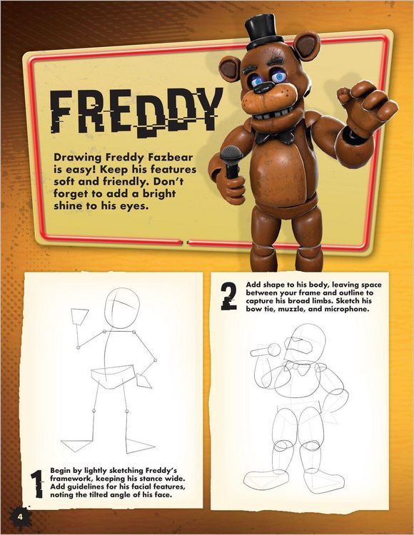 Produktbild: Five Nights at Freddy's How to Draw