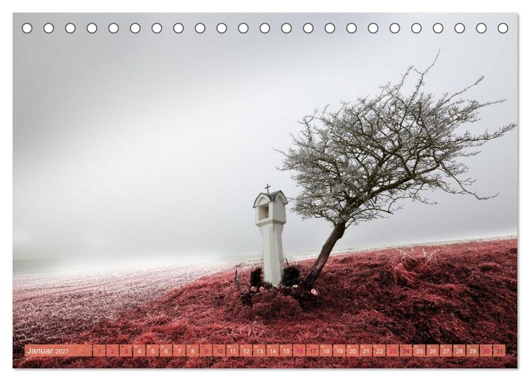 Produktbild: Extra bunt und nochmal bunter (Tischkalender 2027 DIN A5 quer), CALVENDO Monatskalender