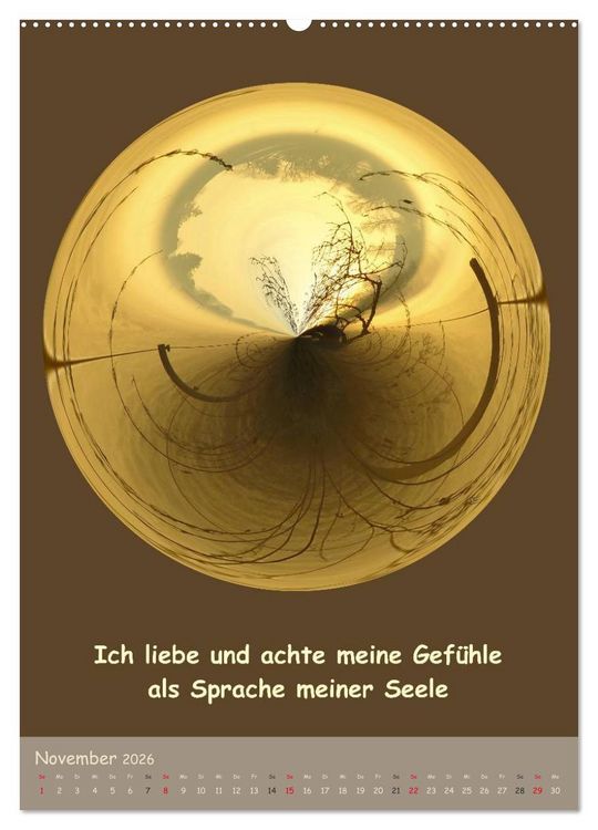 Produktbild: Meditative Natur (hochwertiger Premium Wandkalender 2026 DIN A2 hoch), Kunstdruck in Hochglanz