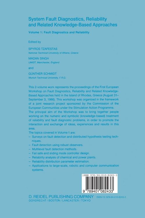 Produktbild: System Fault Diagnostics, Reliability and Related Knowledge-Based Approaches