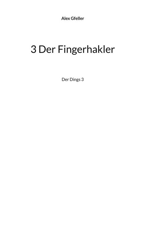 Produktbild: 3 Der Fingerhakler