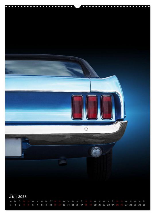 Produktbild: Amerikanische Autos 1950er bis 1980er Favoriten (hochwertiger Premium Wandkalender 2026 DIN A2 hoch), Kunstdruck in Hochglanz