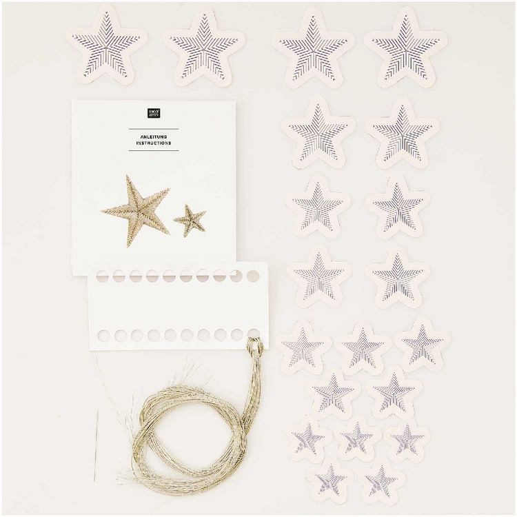 Produktbild: Stick and Stitch Packung Sterne