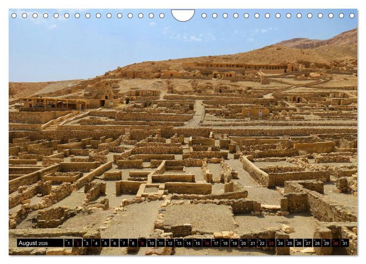 Produktbild: Zwischen Luxor und Qena - antikes &Auml;gypten am Nil (Wandkalender 2026 DIN A4 quer), CALVENDO Monatskalender
