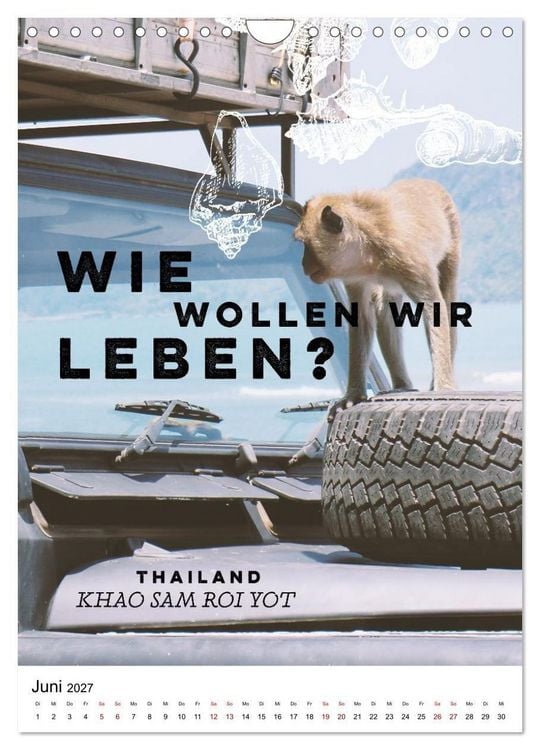 Produktbild: INTO THE FAR und die gro&szlig;en Fragen des Reisens - A True Overland Story (Wandkalender 2027 DIN A4 hoch), CALVENDO Monatskalender