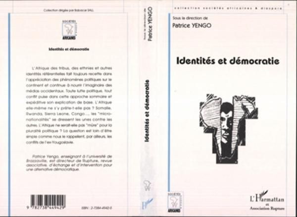 Produktbild: Identit&eacute;s et d&eacute;mocratie en Afrique et ailleurs