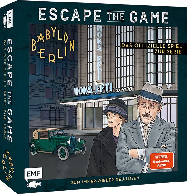 Produktbild: Escape the Game: Babylon Berlin &ndash; Das offizielle Spiel zur Serie! Ermittelt im Moka Efti! (Fall 1)