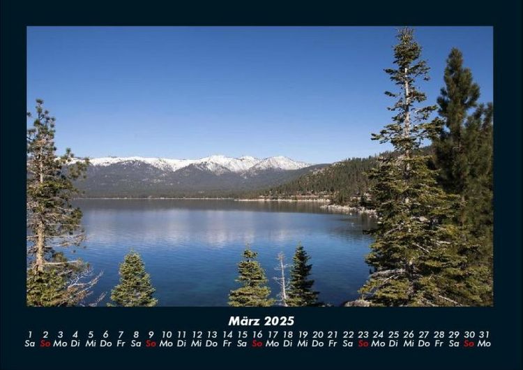 Produktbild: Seeblick 2025 Fotokalender DIN A4