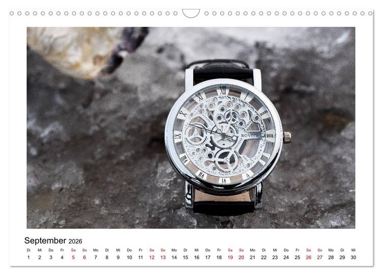 Produktbild: Uhren aus aller Welt - Die Fortsetzung (Wandkalender 2026 DIN A3 quer), CALVENDO Monatskalender