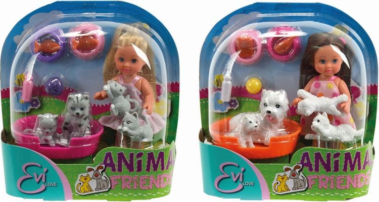 Simba Pearly Pods Sweety Friends - Leuchtende Plüsch Figuren 8cm