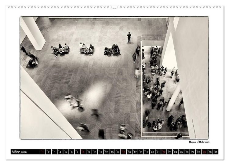 Produktbild: Manhattan Memories - Erinnerungen an New York (Wandkalender 2026 DIN A2 quer), CALVENDO Monatskalender
