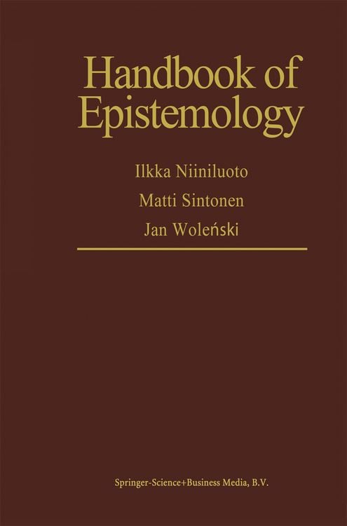 Produktbild: Handbook of Epistemology