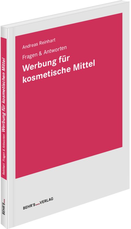 Produktbild: Fragen & Antworten Werbung f&uuml;r kosmetische Mittel
