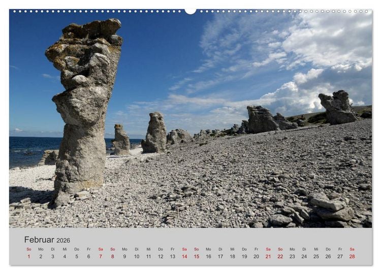 Produktbild: Gotland - Perle der Ostsee (hochwertiger Premium Wandkalender 2026 DIN A2 quer), Kunstdruck in Hochglanz