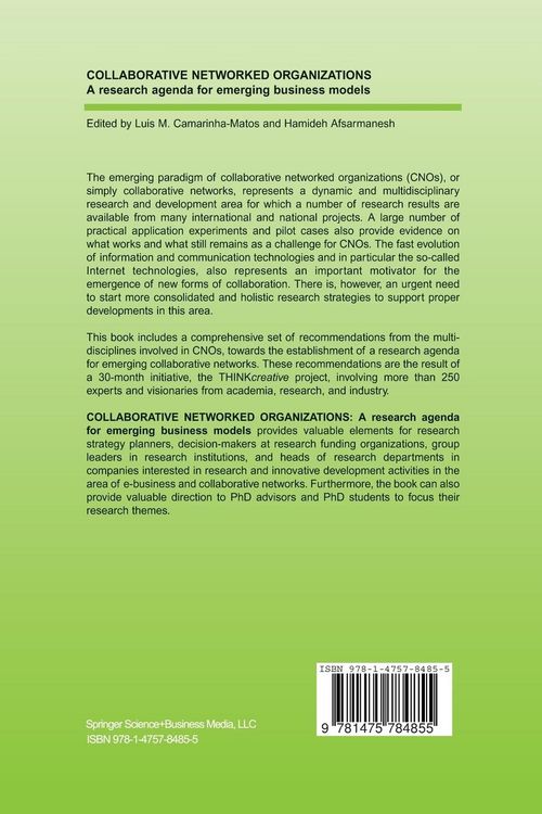 Produktbild: Collaborative Networked Organizations