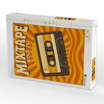 Produktbild: CALVENDO Puzzle Mixtape Memories | 1000 Teile Lege-Gr&ouml;&szlig;e 64x48cm Foto-Puzzle f&uuml;r gl&uuml;ckliche Stunden