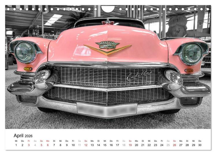 Produktbild: Classic Dream Cars (Wandkalender 2026 DIN A4 quer), CALVENDO Monatskalender