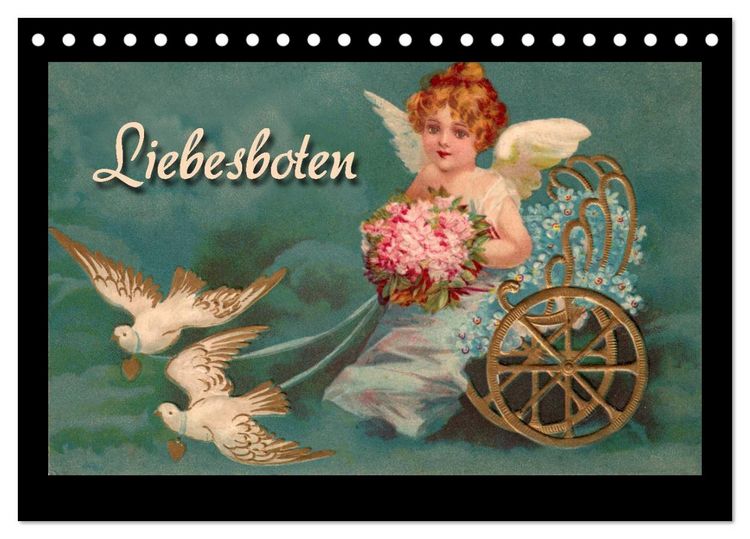 Produktbild: Liebesboten (Tischkalender 2026 DIN A5 quer), CALVENDO Monatskalender