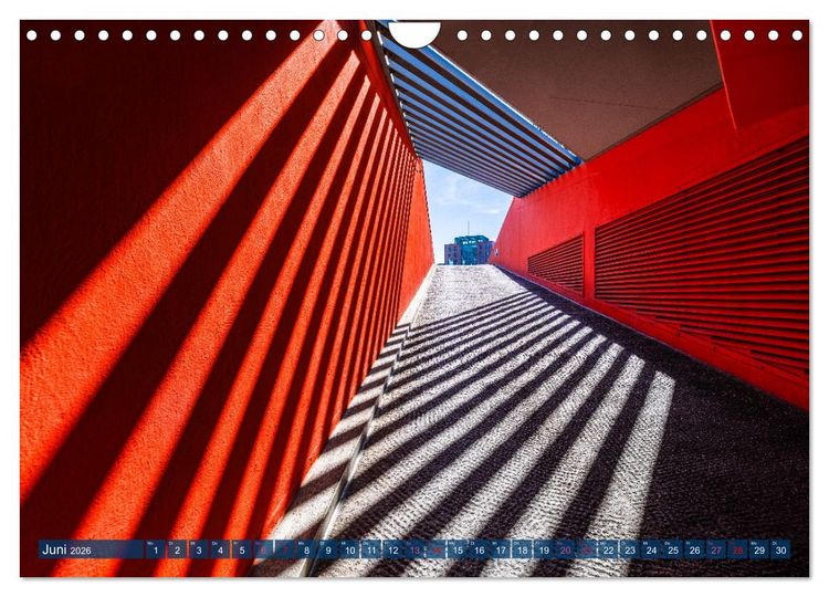 Produktbild: Funktion und &Auml;sthetik - Architektur f&uuml;r Mobilit&auml;t (Wandkalender 2026 DIN A4 quer), CALVENDO Monatskalender