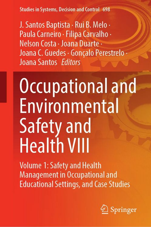 Produktbild: Occupational and Environmental Safety and Health VIII