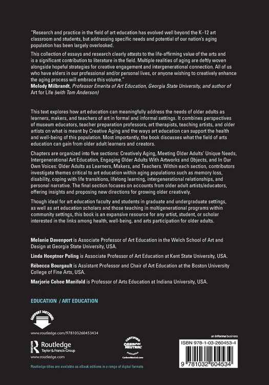 Produktbild: Art Education and Creative Aging