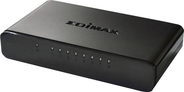 Produktbild: EDIMAX ES-3308P ES-3308P Netzwerk Switch 8 Port