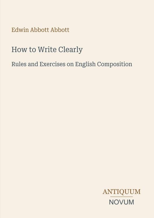 Produktbild: How to Write Clearly