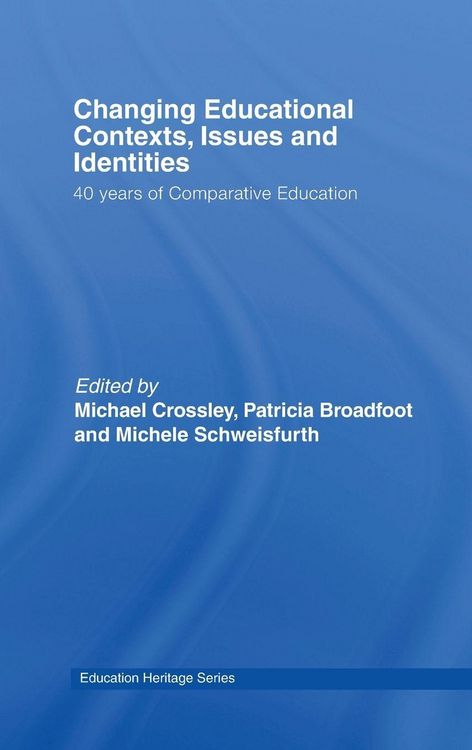 Produktbild: Changing Educational Contexts, Issues and Identities
