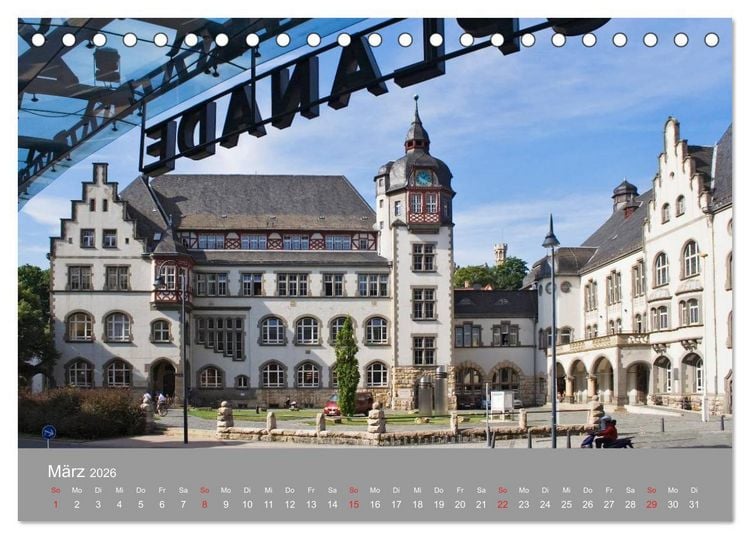 Produktbild: Jena in Th&uuml;ringen (Tischkalender 2026 DIN A5 quer), CALVENDO Monatskalender