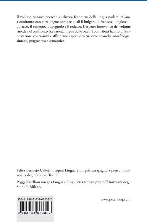 Produktbild: Lingua parlata