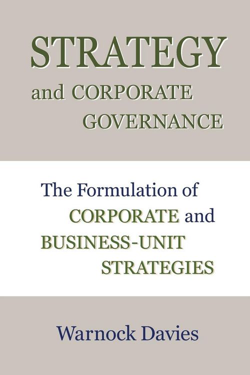 Produktbild: Strategy and Corporate Governance