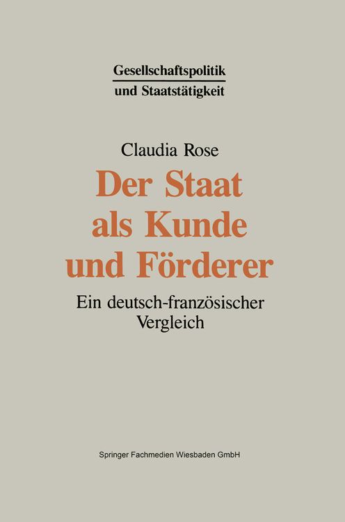 Produktbild: Der Staat als Kunde und Förderer
