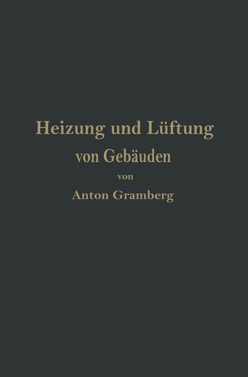 Produktbild: Heizung und L&uuml;ftung von Geb&auml;uden