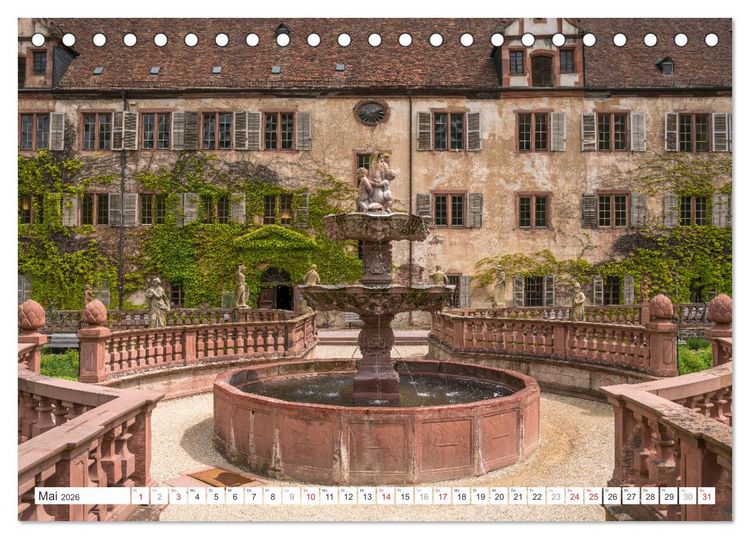 Produktbild: Faszination Kloster (Tischkalender 2026 DIN A5 quer), CALVENDO Monatskalender