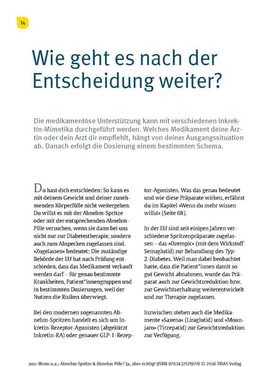 Produktbild: Abnehm-Spritze & Abnehm-Pille? Ja, aber richtig!
