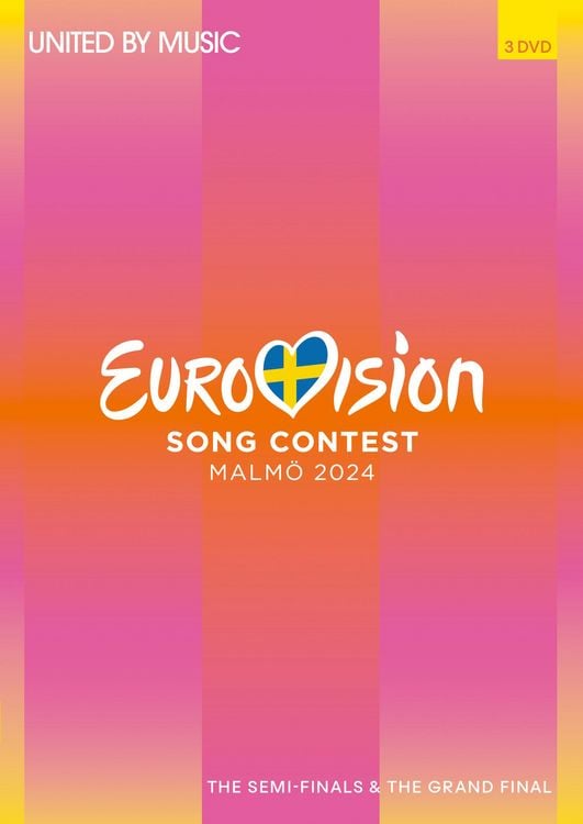 Produktbild: Eurovision Song Contest Malm&ouml; 2024 (3DVD)