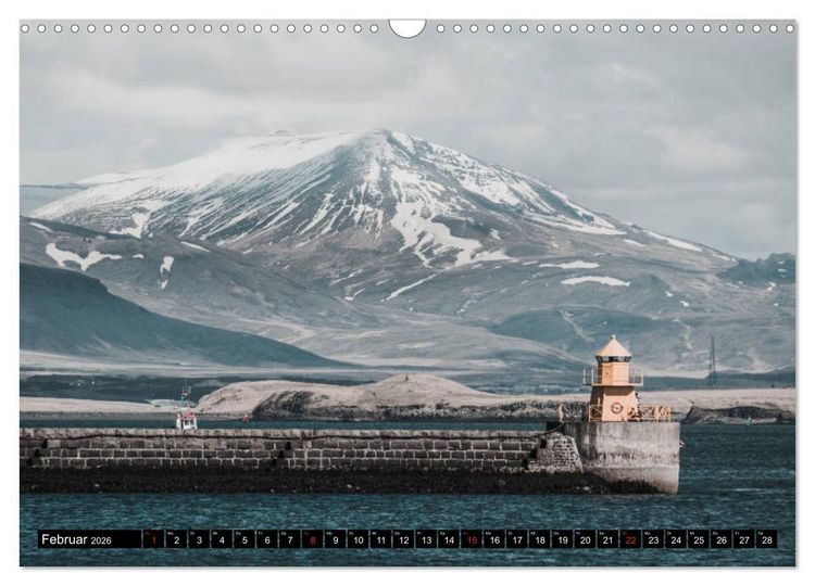 Produktbild: Island. Ein Land f&uuml;r Entdecker und Abenteurer. (Wandkalender 2026 DIN A3 quer), CALVENDO Monatskalender