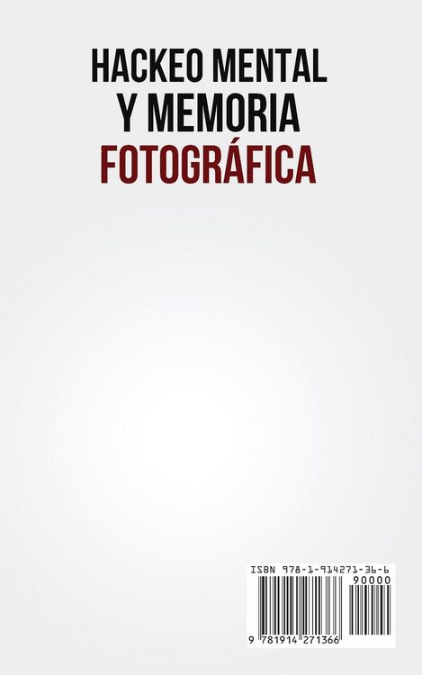 Produktbild: Hackeo Mental y Memoria Fotogr&aacute;fica