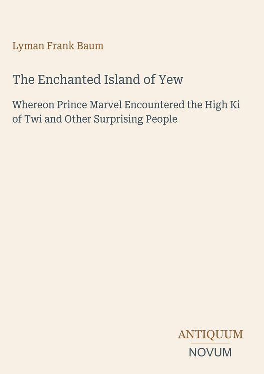 Produktbild: The Enchanted Island of Yew