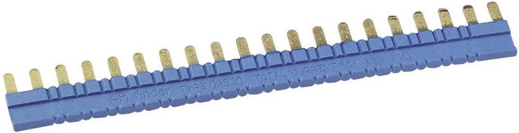 Produktbild: Finder Kammbr&uuml;cke 093.20 Polzahl: 20 Blau 1 St. 093.20