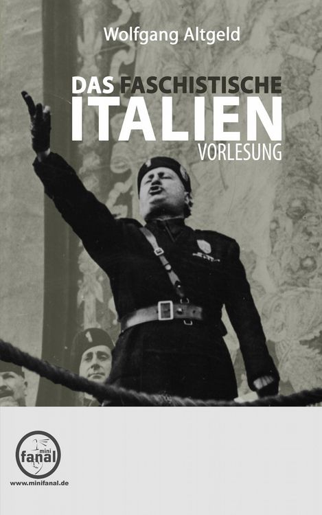 Produktbild: Vorlesung: Das faschistische Italien