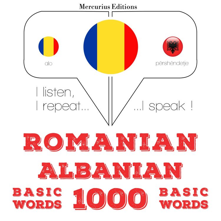 Produktbild: Rom&acirc;nă - albaneză: 1000 de cuvinte de bază