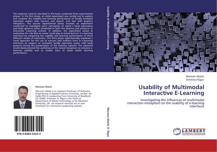 Produktbild: Usability of Multimodal Interactive E-Learning