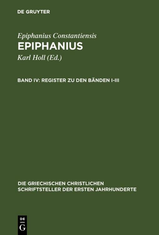 Produktbild: Register zu den B&auml;nden I-III