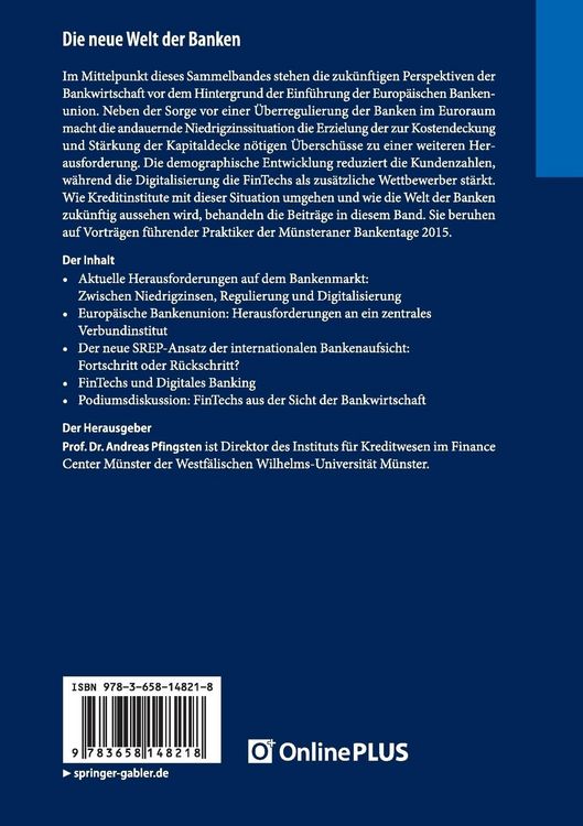 Produktbild: Die neue Welt der Banken