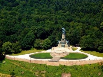 Produktbild: CALVENDO Puzzle Niederwald-Denkmal bei R&uuml;desheim | 1000 Teile Lege-Gr&ouml;&szlig;e 64x48cm Foto-Puzzle f&uuml;r gl&uuml;ckliche Stunden