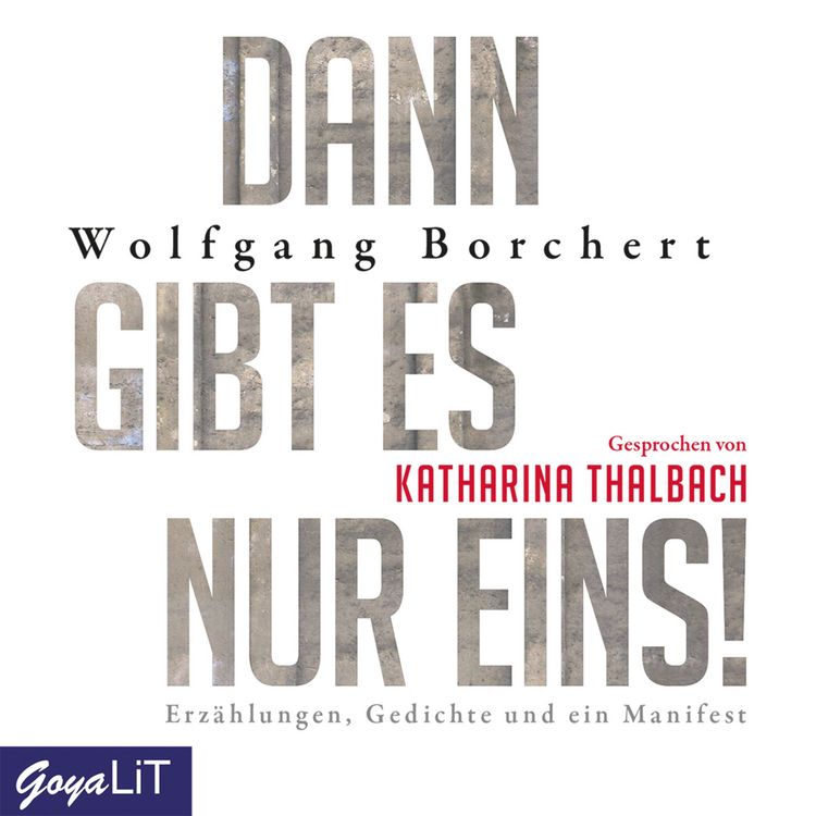 Produktbild: Dann gibt es nur eins!