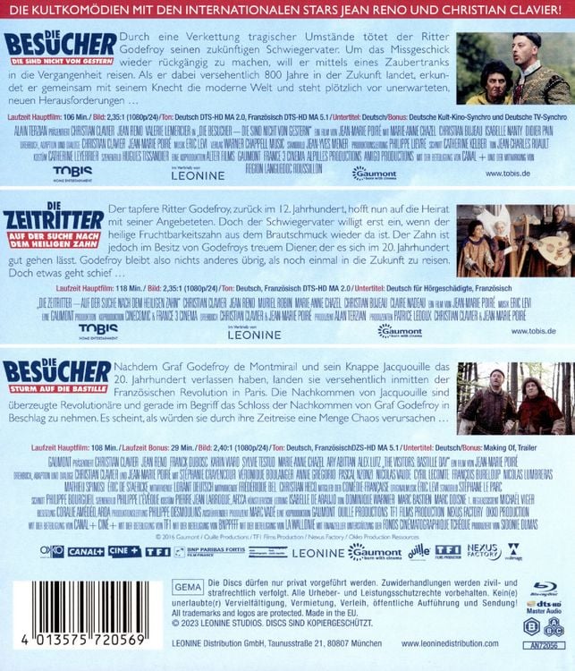 Produktbild: Die Besucher - Box [3 BRs]