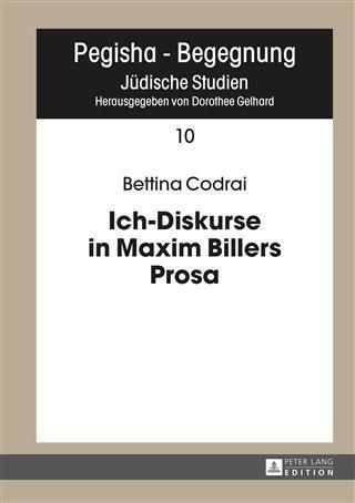 Produktbild: Ich-Diskurse in Maxim Billers Prosa