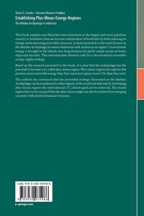 Produktbild: Establishing Plus-Minus-Energy-Regions